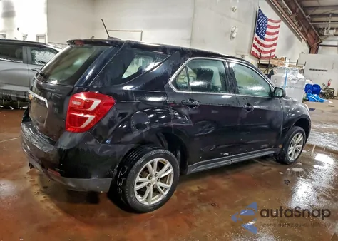 2017 Chevrolet Equinox Ls z USA, uszkodzony, nr VIN 2GNFLEEK1H6319166